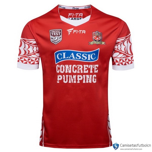 Camiseta Tonga Primera equipo 2017-18 Rojo